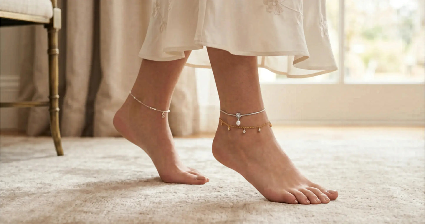 Silver Anklet Designs