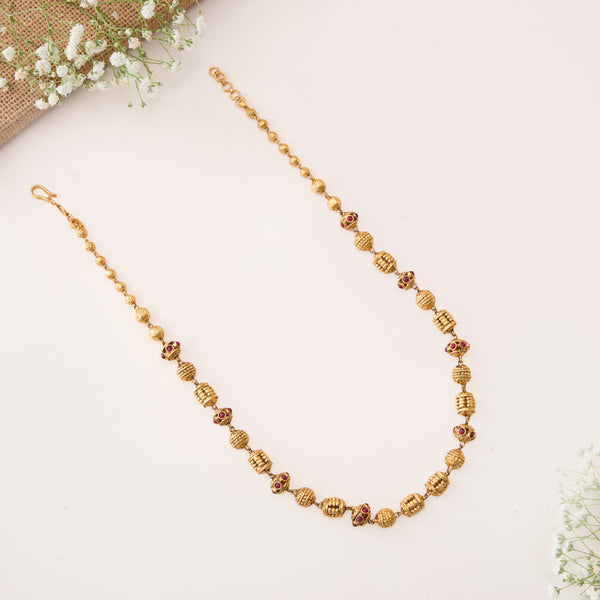 Authentic Gold Plated Nagas Ball Chain